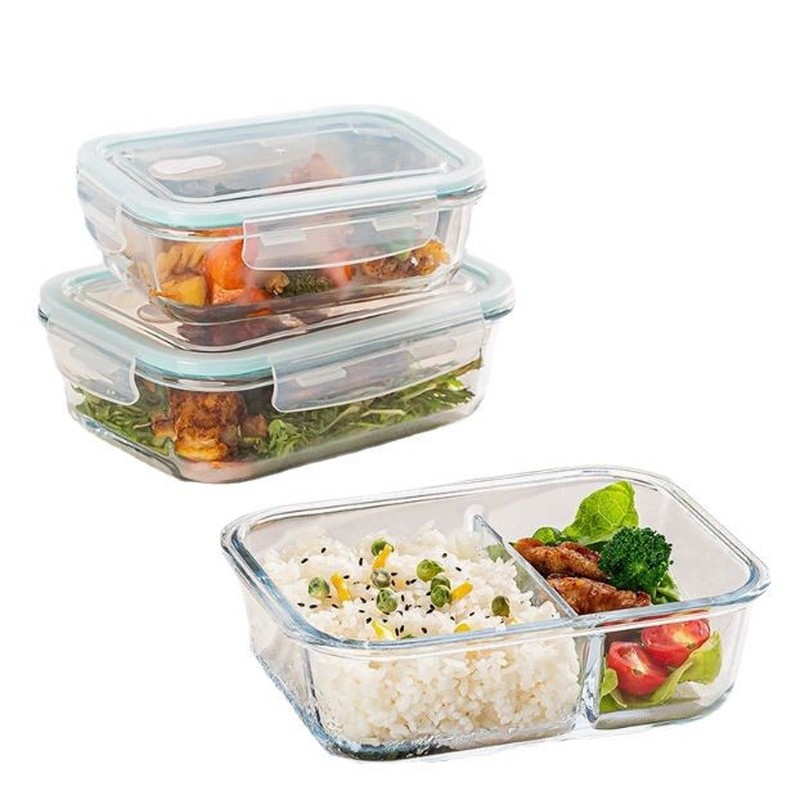 Home Kitchen Minimalist Glass  - огляд і ціна Meal Prep Glass Containers
