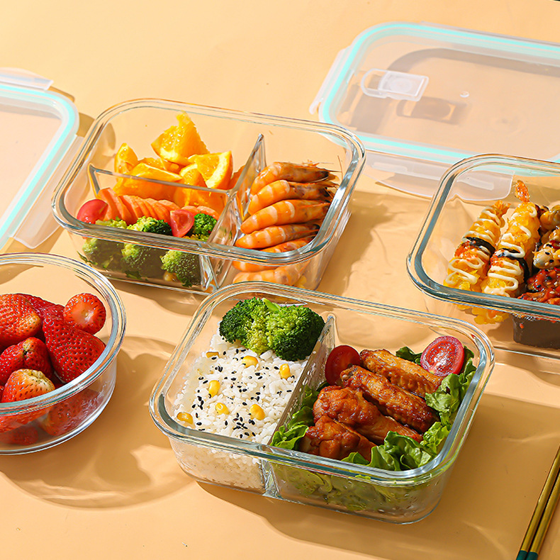 Glass Fresh-Keeping Box high B - огляд і ціна Meal Prep Glass Containers