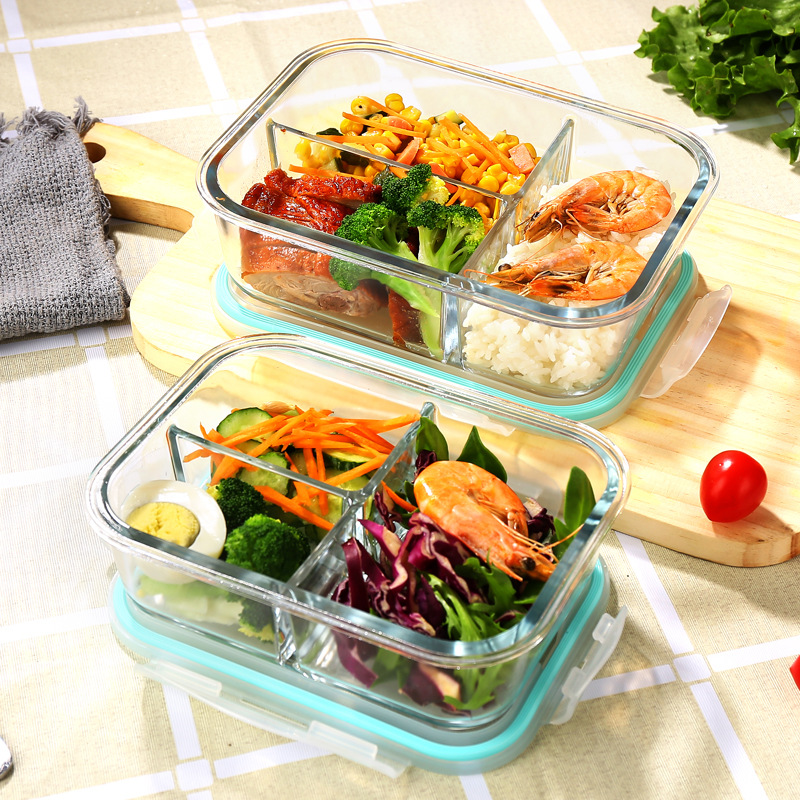 Glass Fresh-Keeping Box high B - огляд і ціна Meal Prep Glass Containers