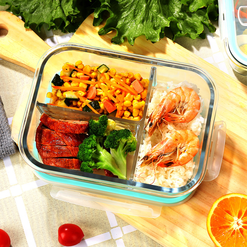 Glass Fresh-Keeping Box high B - огляд і ціна Meal Prep Glass Containers