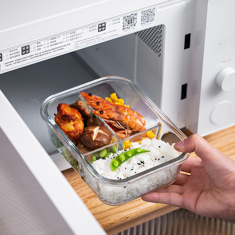 Glass Fresh-Keeping Box high B - огляд і ціна Meal Prep Glass Containers