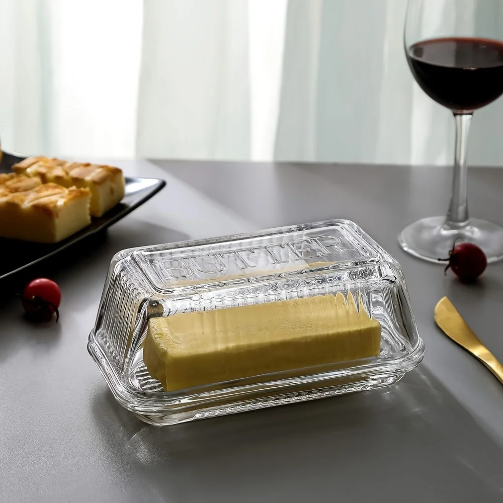 Creative Clear Butter Dish Wit - огляд і ціна Meal Prep Glass Containers
