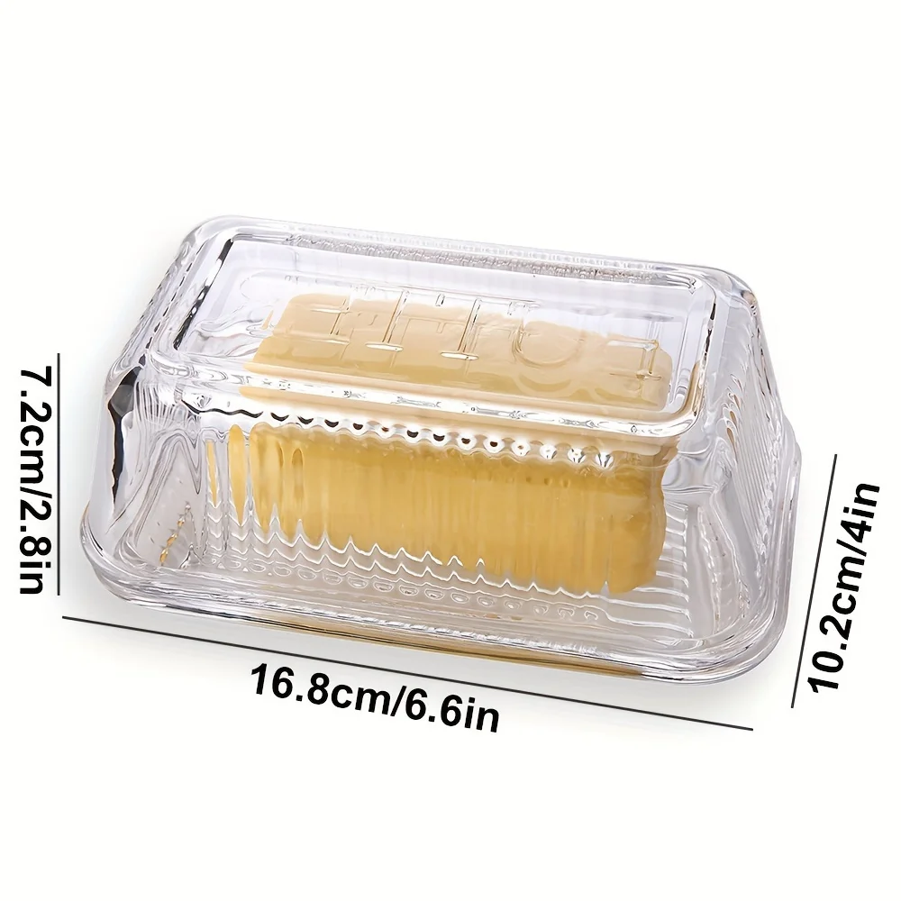 Creative Clear Butter Dish Wit - огляд і ціна Meal Prep Glass Containers