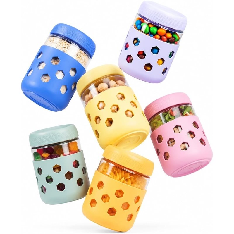 ABMR-1Set Overnight Oatmeal Ja - огляд і ціна Meal Prep Oatmeal Jars