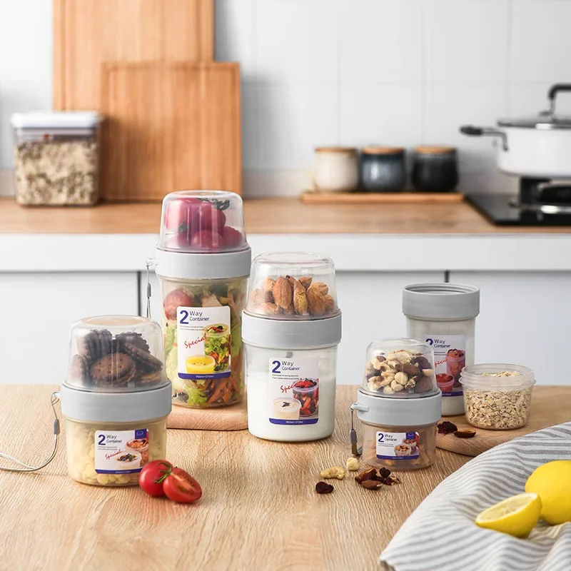 Breakfast Oatmeal Cereal Nut Y - огляд і ціна Meal Prep Oatmeal Jars