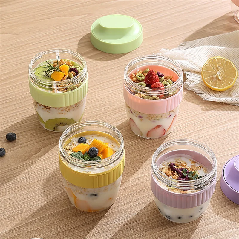 JUSTINLAU Portable Breakfast F - огляд і ціна Meal Prep Glass Containers