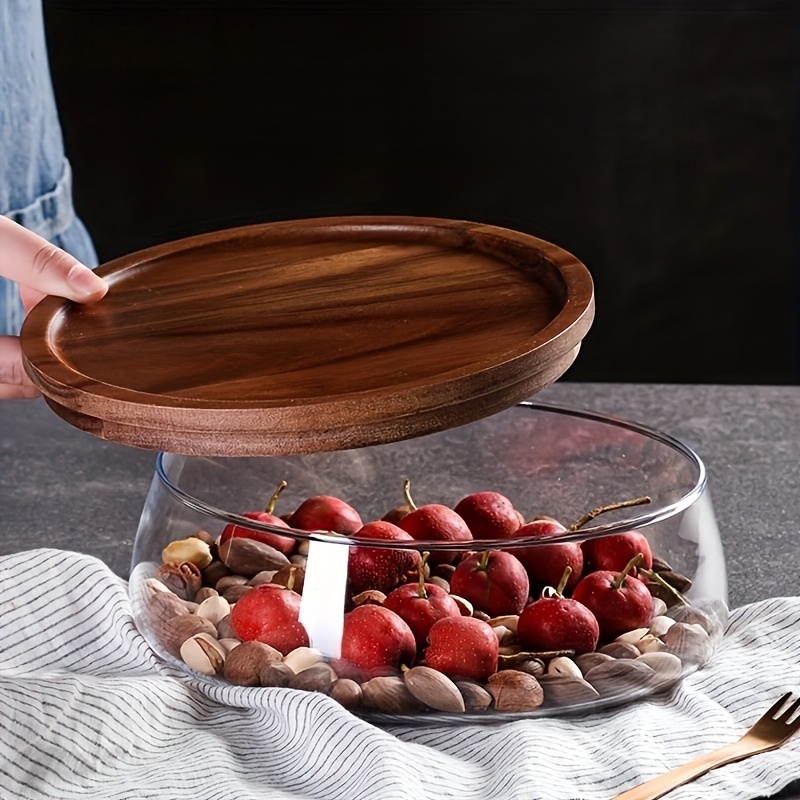 Glass Canisters with Wooden Li - огляд і ціна Meal Prep Glass Containers