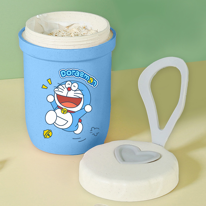 Doraemon Girl Boy Portable Bre - огляд і ціна Meal Prep Oatmeal Jars