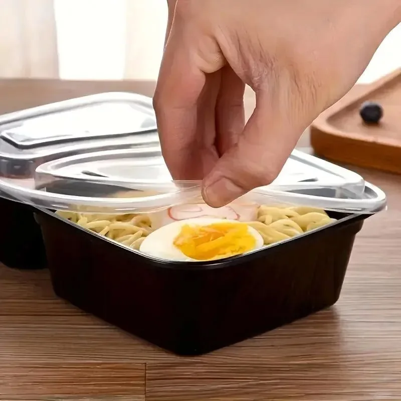 10 Sets Disposable Food Boxes  - огляд і ціна Meal Prep Glass Containers